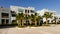 Hotel in El gouna with palms