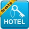 Hotel key icon web button