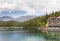 Hotel at Lake Eibsee, Germany