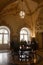 Hotel Lobby from Bussaco Palace, Historical Building, Vaulted Ceiling