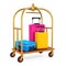 Hotel Luggage Trolley