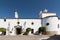 Hotel Parador city of Merida Spain, front view