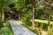 Hotel patio in the Royal Chitwan National Park