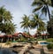 hotel poolside thai architecture