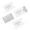 Hotel RFID key card with card sleeve holders vector template