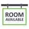 Hotel rooms  Color Vector Icon Isolated and fully editable