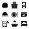 Hotel service icons