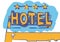 Hotel sign (vector)