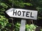 Hotel Signpost