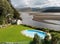 Hotel Swimming Pool and Estuary, Portmeirion