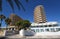 Hotel tower blocks on Torremolinos seafront.