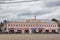 Hotel Uspenskaya (building of former trade rows) in old Russian town of Uglich, Russia