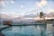 Hotel water pool in St.Maarten Netherlands