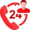 Hotline 24 hours information
