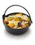 Hoto, Japanese udon noodles hot pot with squash and vegetables.