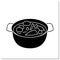 Hotpot glyph icon