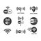 hotspot wireless vector illustration icon