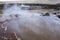 Hotsprings in the Geysir geothermal area, Iceland