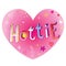 Hottie heart shaped love design