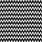 Hounds tooth black and white pattern. Goose foot. Seamless pattern.