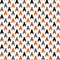 Houndstooth checkered seamless pattern in red yellow black and white, vector