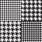 Houndstooth patterns