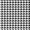 Houndstooth seamless background