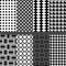 Houndstooth seamless pattern