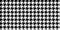 Houndstooth seamless pattern. Black and white dogs tooth repeating background Loopable fabric texture. Vector