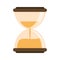 Hourglass antique time symbol