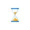 Hourglass, hour-glass, sandglass, sand-glass icon