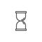 Hourglass outline icon