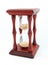 Hourglass, sandglass sand timer sand clock isolated white