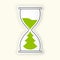 Hourglass time icon