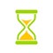 Hourglass time vector icon