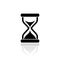 Hourglass vector icon