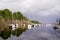 Hourtin Medoc water lake boats in harbor