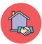 House accord Isolated Vector Icon which can easily modify or edit