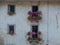 House adorned with flowers