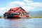 House on bamboo sticks in Inle Lake, Myanmar