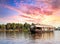 House boat in backwaters