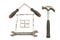 House from building tools