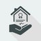 House certification services - Vector icon