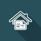 House certification - Vector web icon