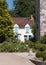 House in Chedigny in the Loire Valley, France. The village has been turned into a giant garden and is known as a garden village.