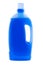 House cleaning product. Plastic bottle with detergent isolated o