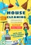 House cleaning service vector poster