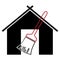 House cleaning services, repair. Dusty housing. Cleaning services. Turnkey repair