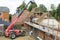 House demolition and rebuild, UK