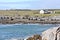 House on Doolin beach, county Clare, Ireland